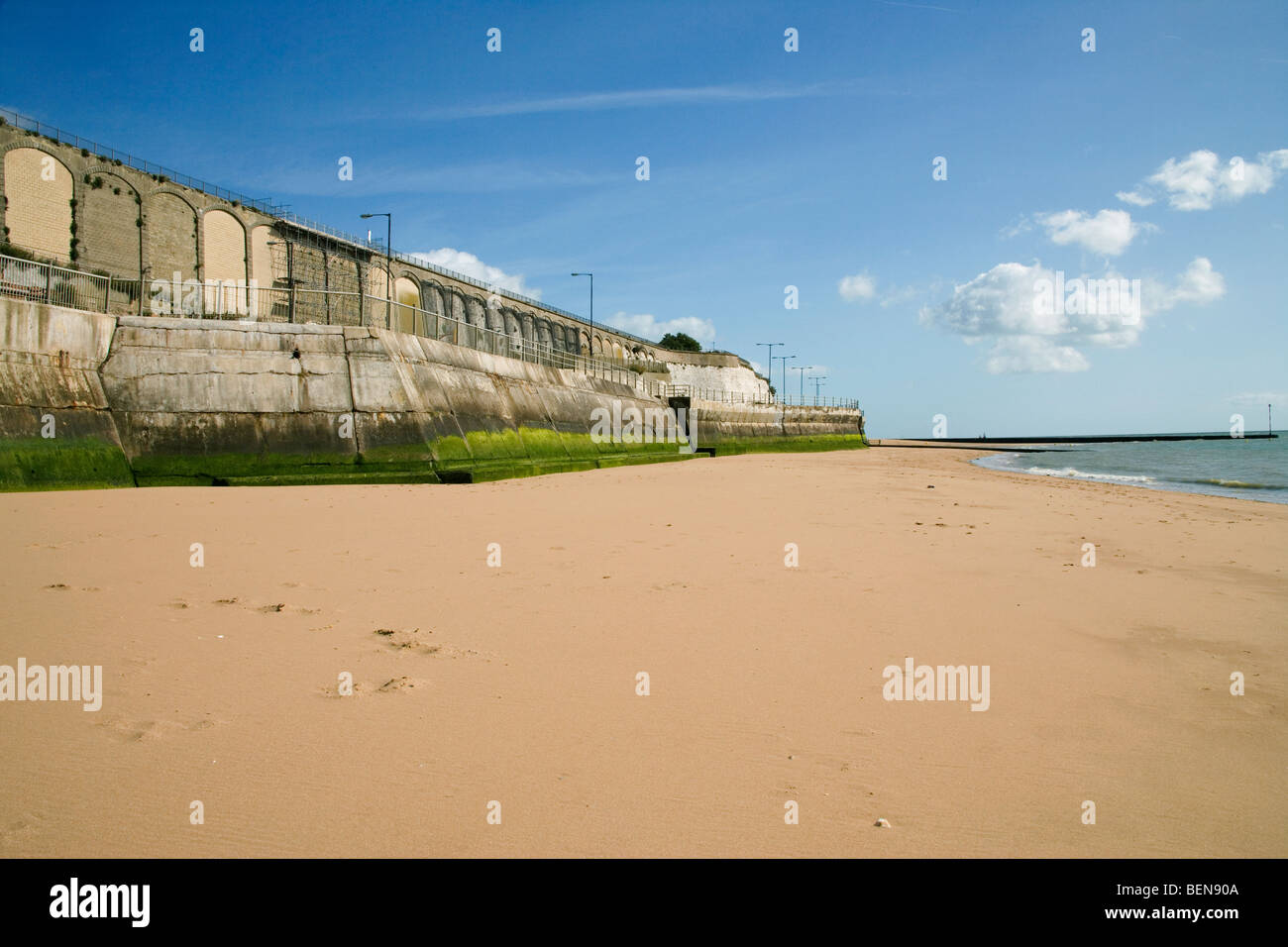 Ramsgate beach Kent Stock Photo