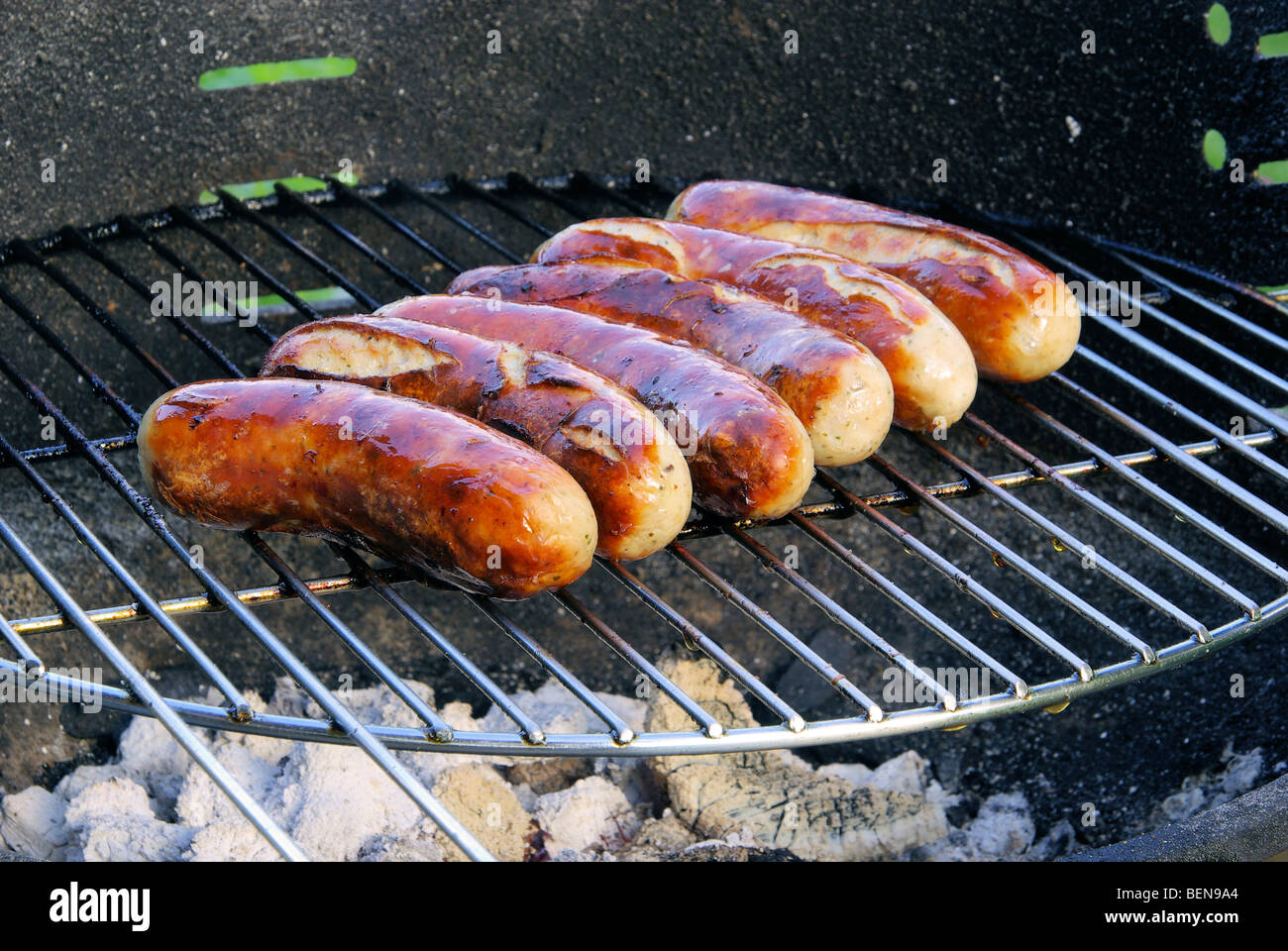 Grillen Bratwurst barbecue bratwurst 02 Stock Photo Alamy