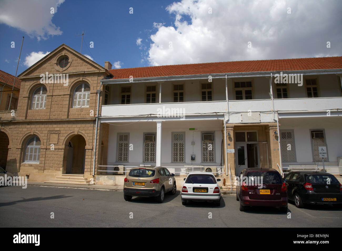 old larnaca hospital larnaka republic of cyprus europe Stock Photo Alamy