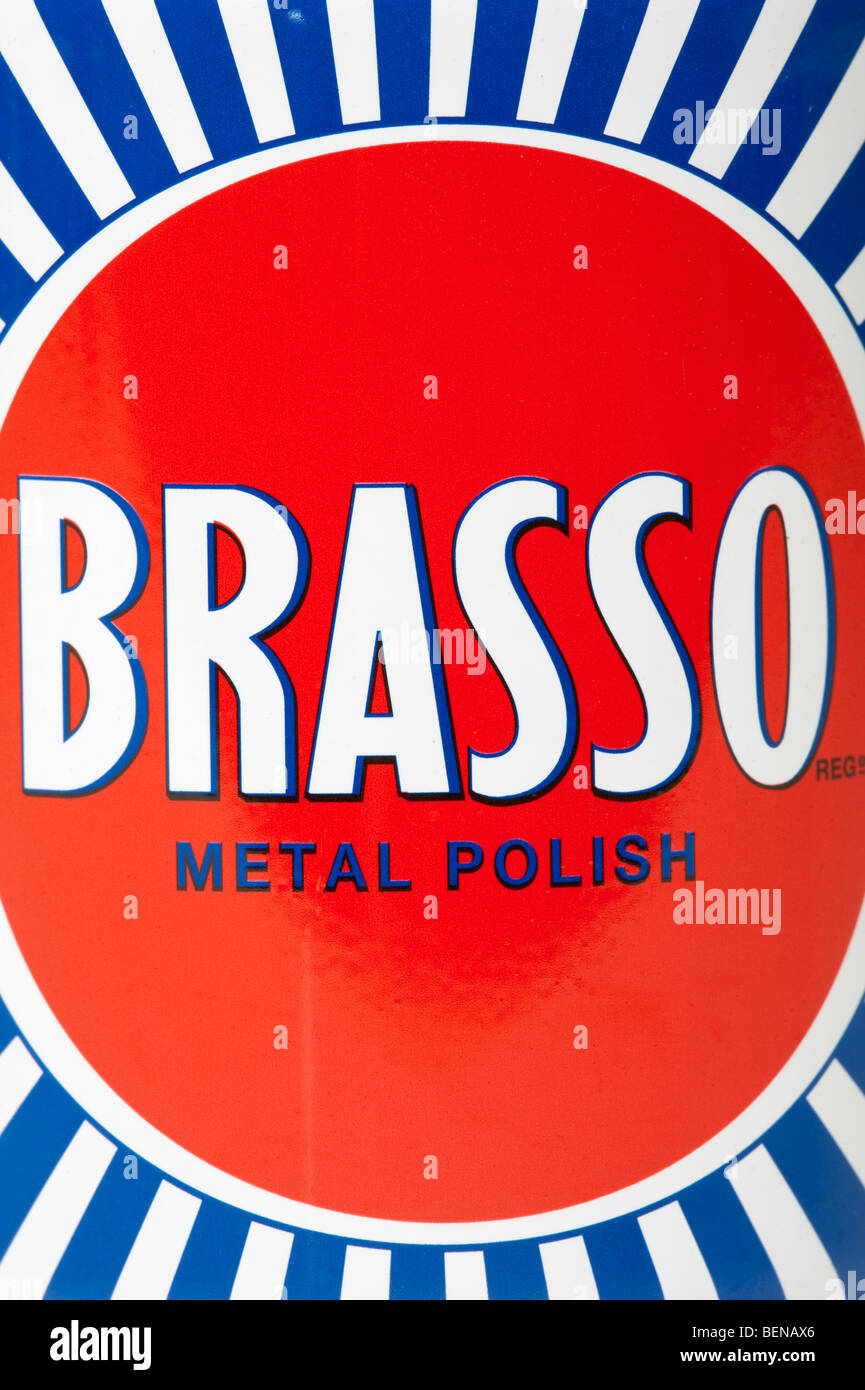 Tin of Brasso metal polish editorial image. Image of life - 72427765