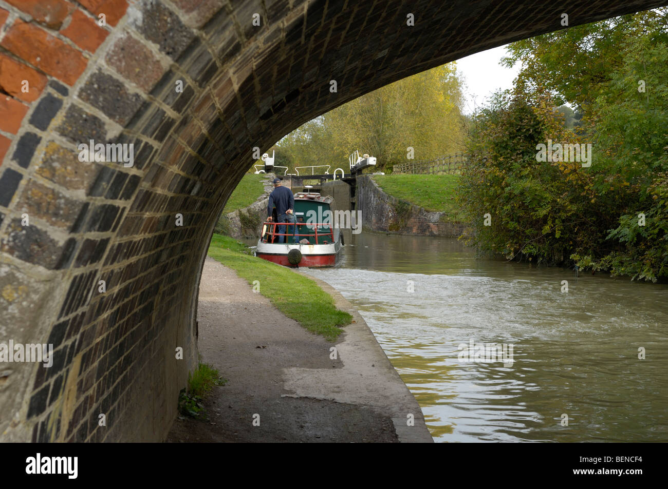 Kennet and Avon Canal, England, UK Stock Photo