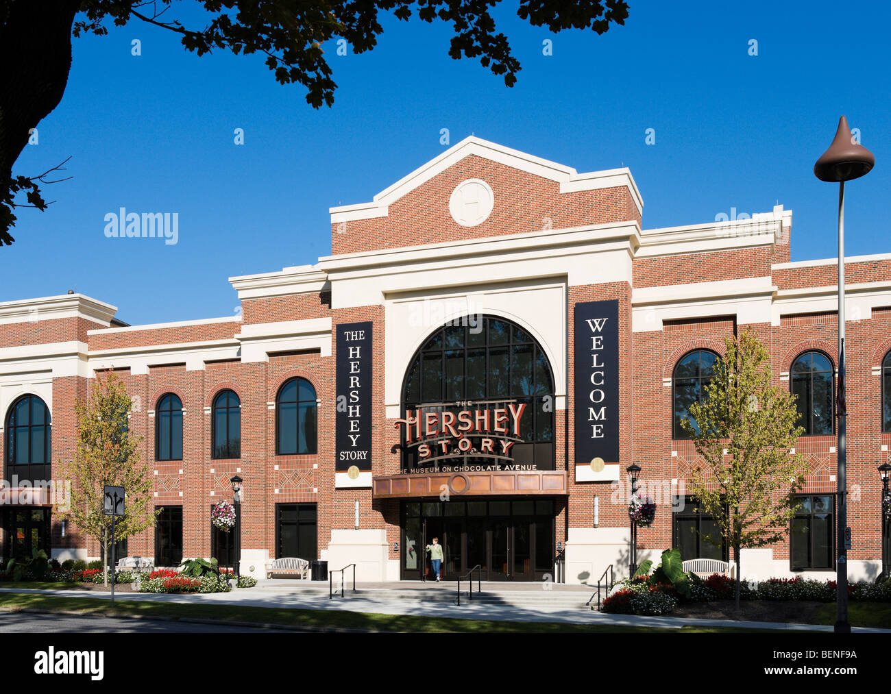 The Hershey Story Museum on Chocolate Avenue, Hershey, Pennsylvania, USA Stock Photo