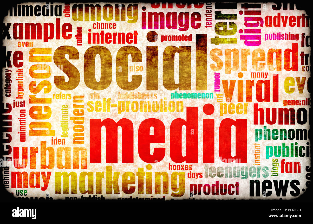 Social Media Concept as a Abstract Background Stock Photo - Alamy