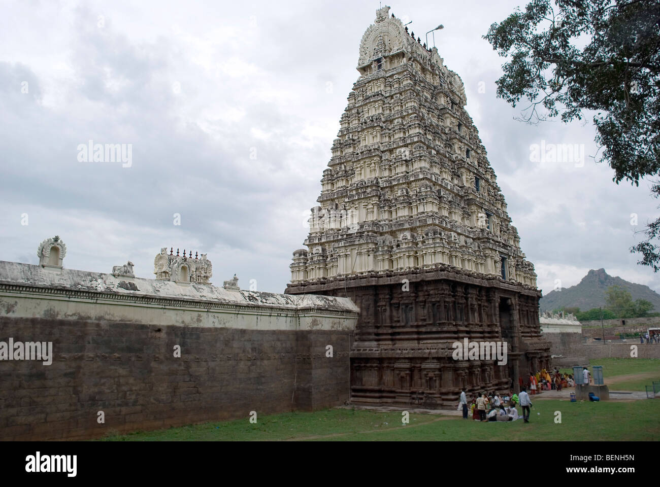 Vellore Fort Temple near Chennai Tamil Nadu India Stock Photo