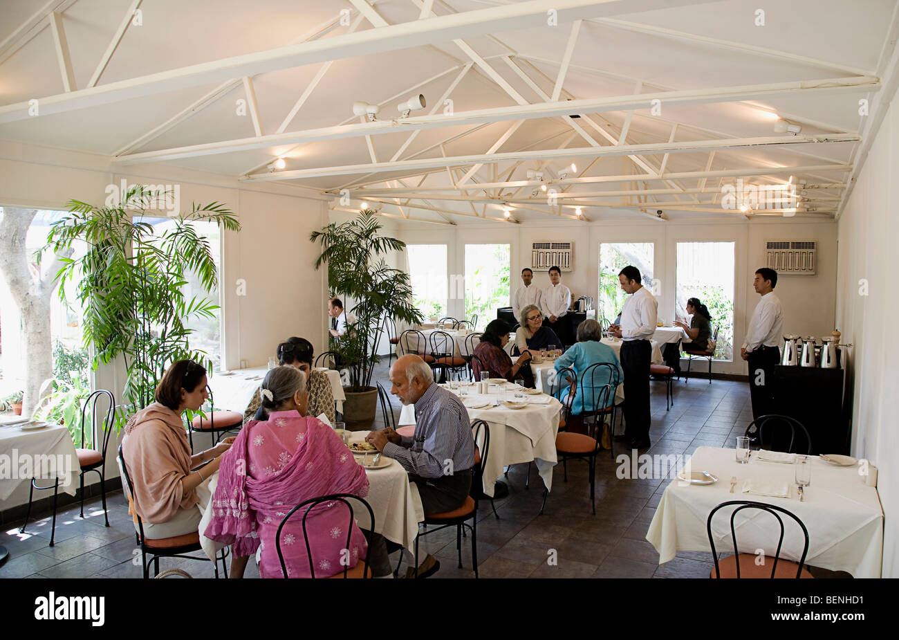 Basil and Thyme restaurant at the Santushti Shopping Complex Delhi