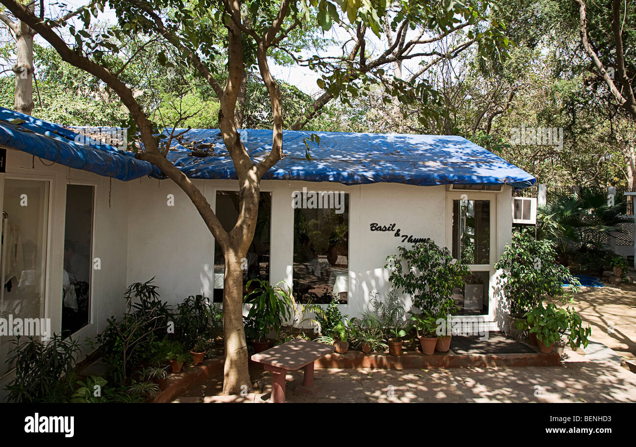 Basil and Thyme restaurant at the Santushti Shopping Complex Delhi