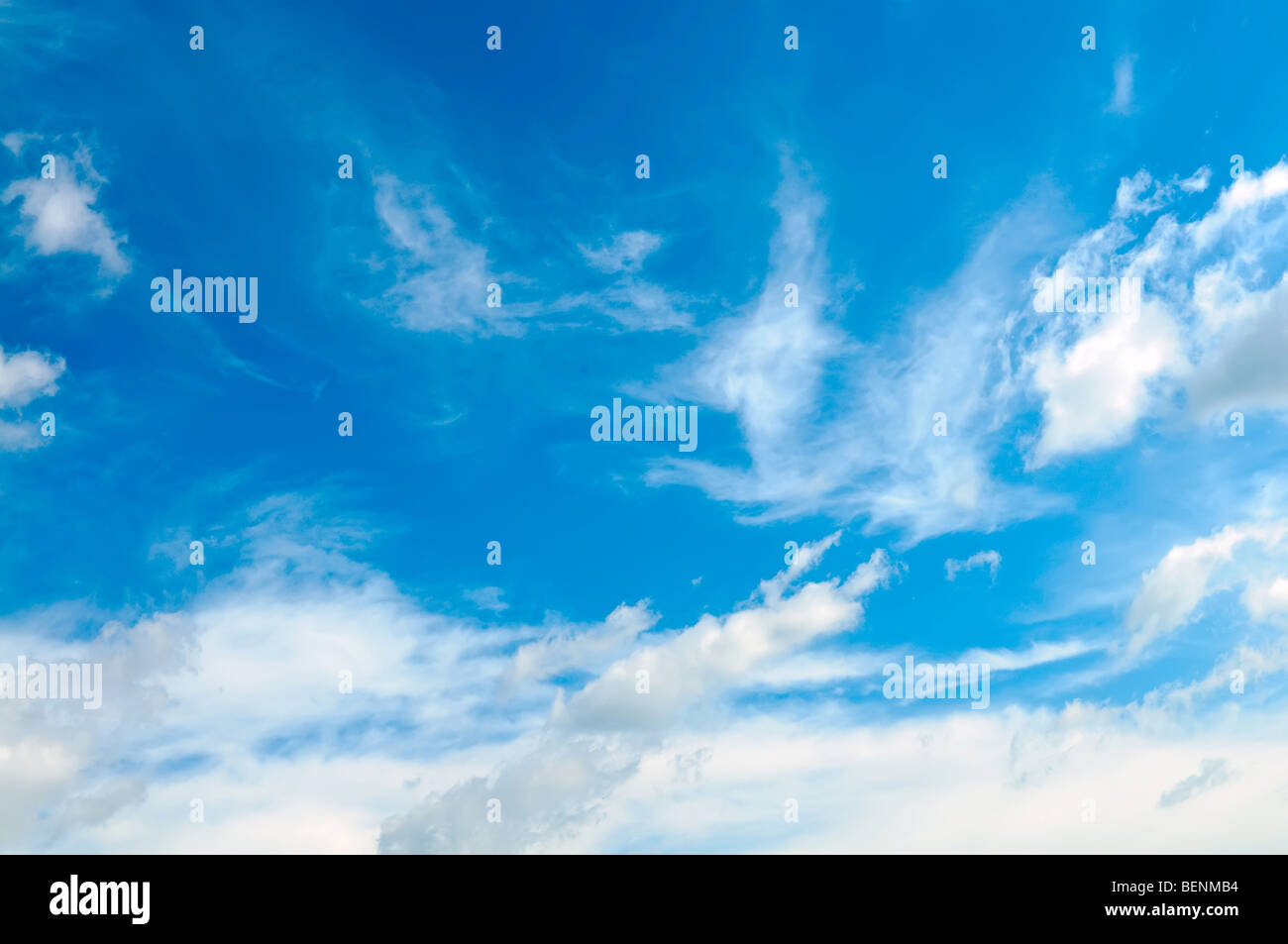 Sky and clouds background Stock Photo