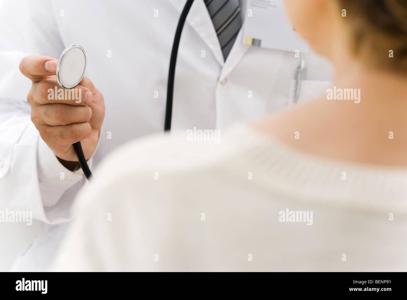 Preparing doctor using stethoscope hi-res stock photography and images ...