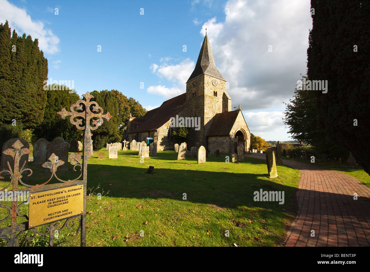 Burwash church hires stock photography and images Alamy