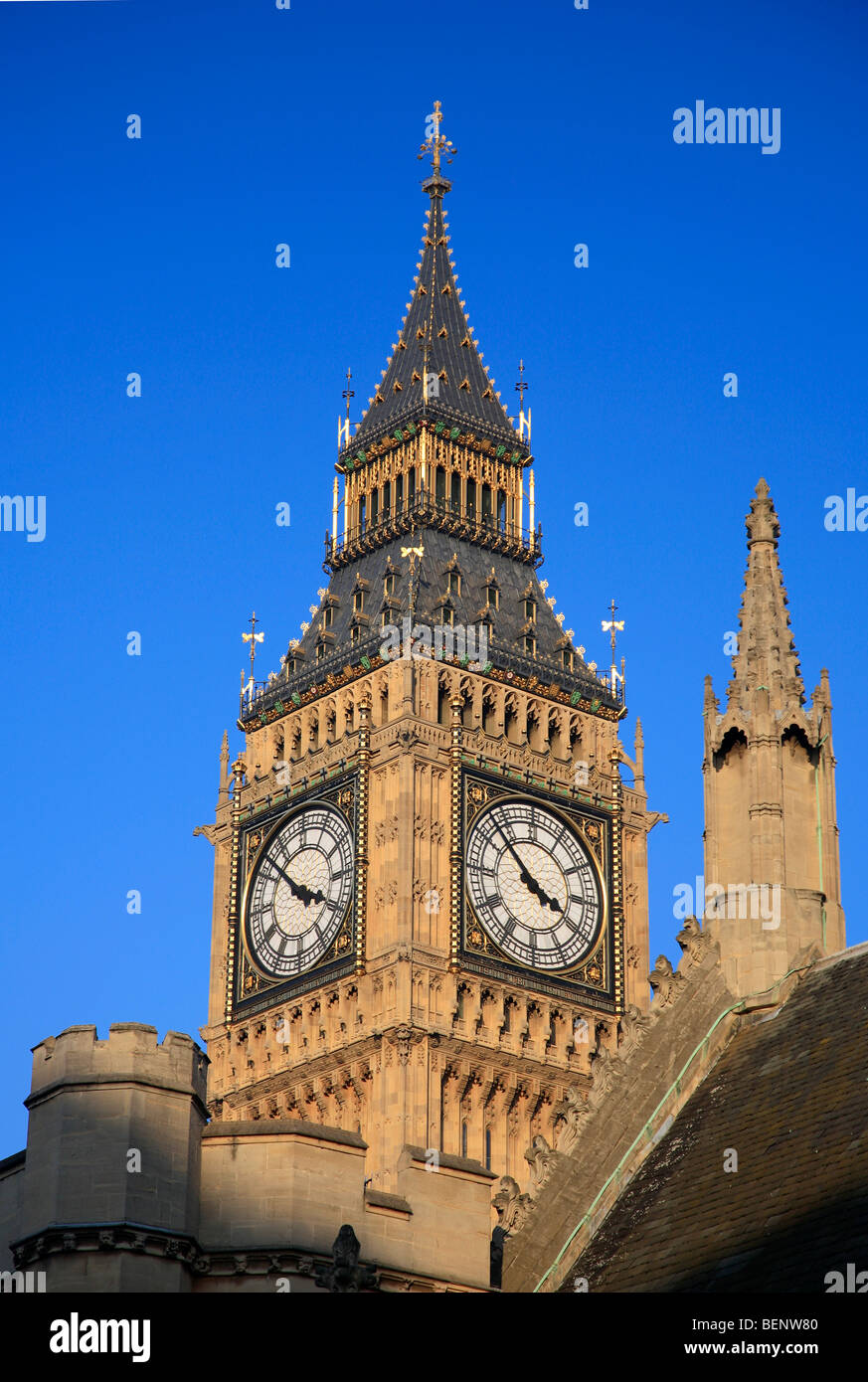 Clock face Big Ben St Stephen's Tower Parliament Buildings Westminster
