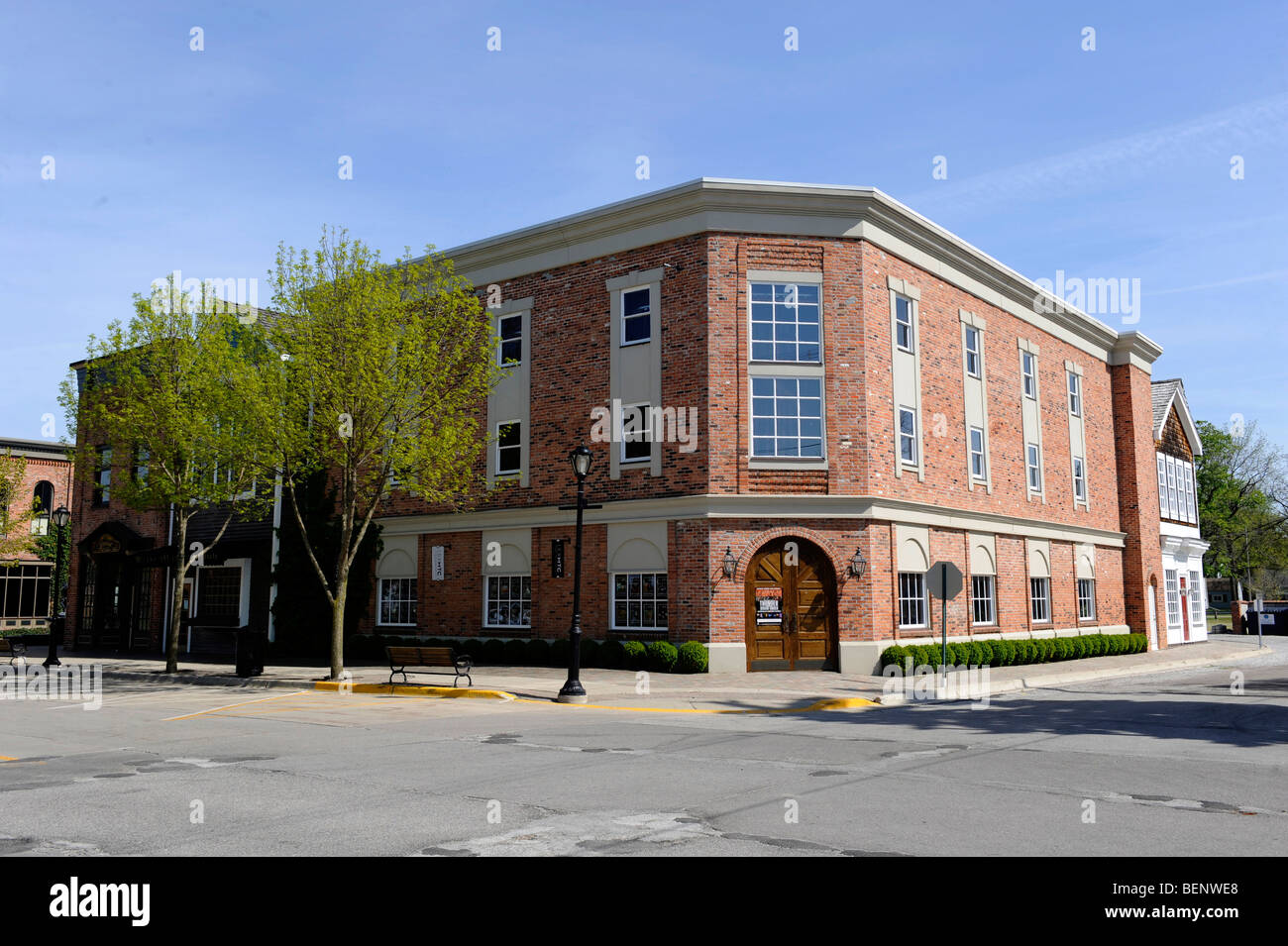 Lexington Michigan music and theatre tourist destination Stock Photo Alamy