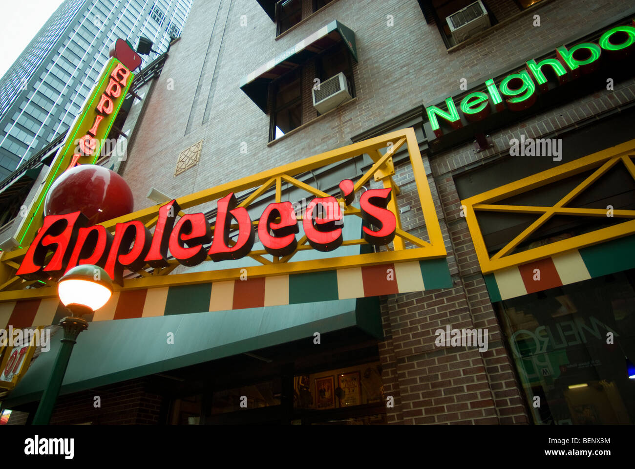 A branch of the Applebees restaurant chain in New York on Wednesday ...
