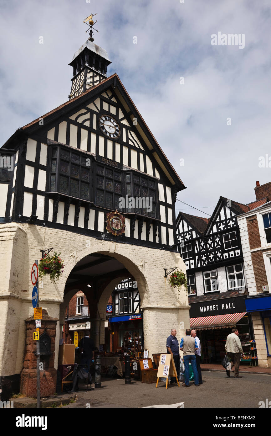 The Town Hall, High Street, Bridgnorth, Shropshire, England Stock Photo