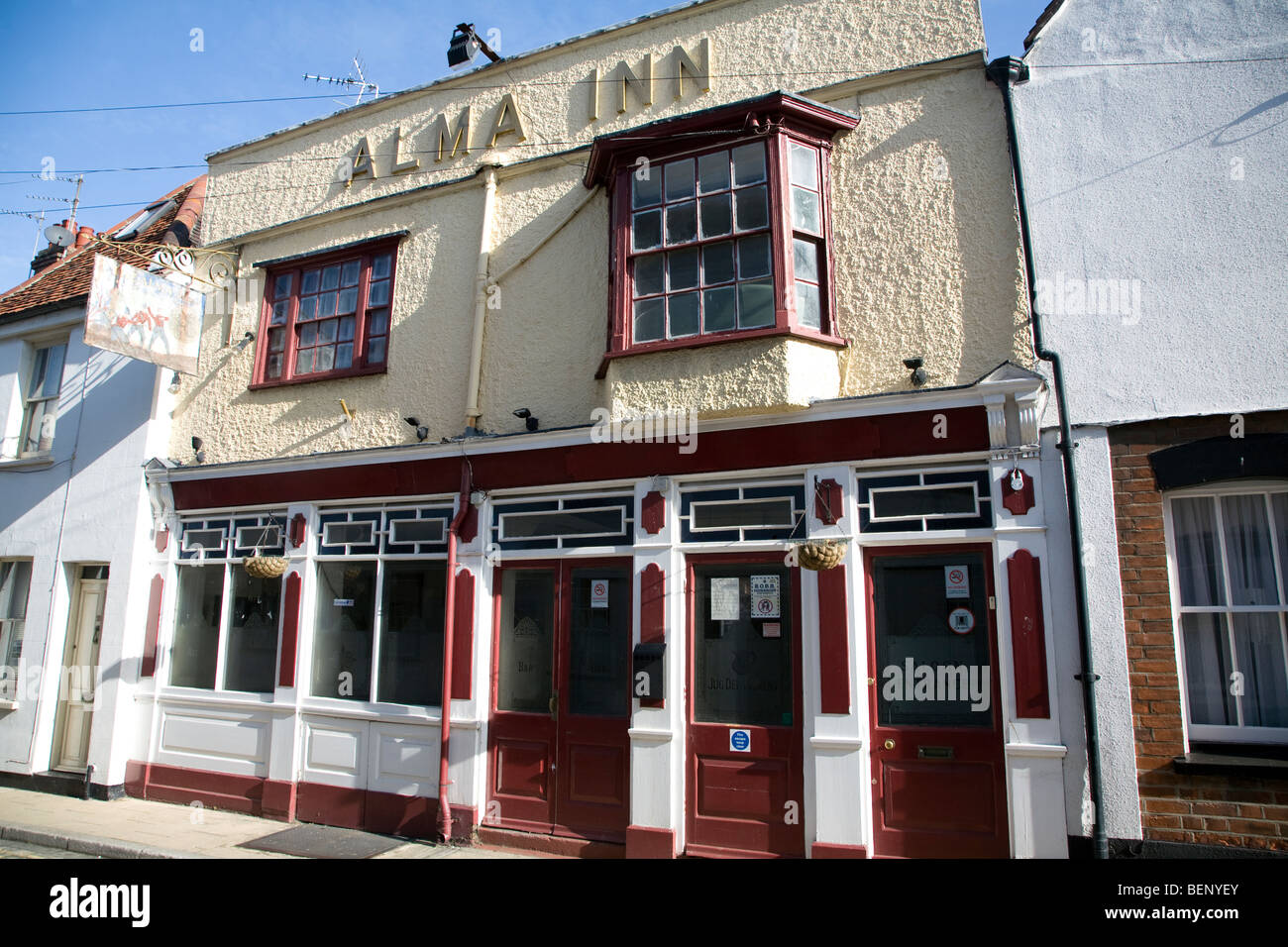 Alma Inn public house, Harwich, Essex, England Stock Photo Alamy