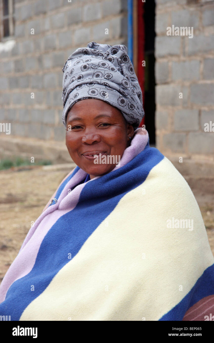 Basotho in traditional dress lesotho hi-res stock photography and ...