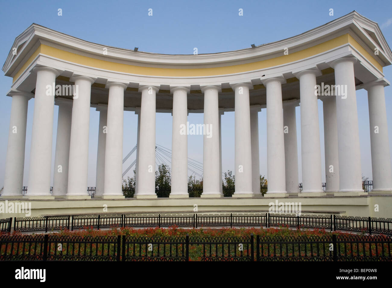 Ukraine Odessa Vorontsov palace columns Stock Photo