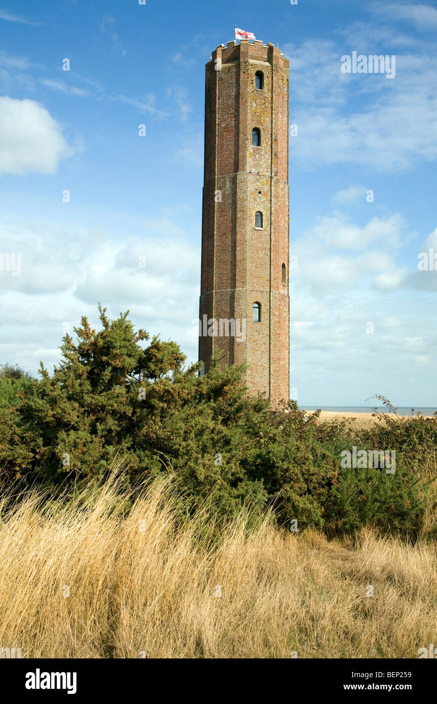 Great Naze, Trinity tower, Walton on the Naze, Essex, England Stock Photo