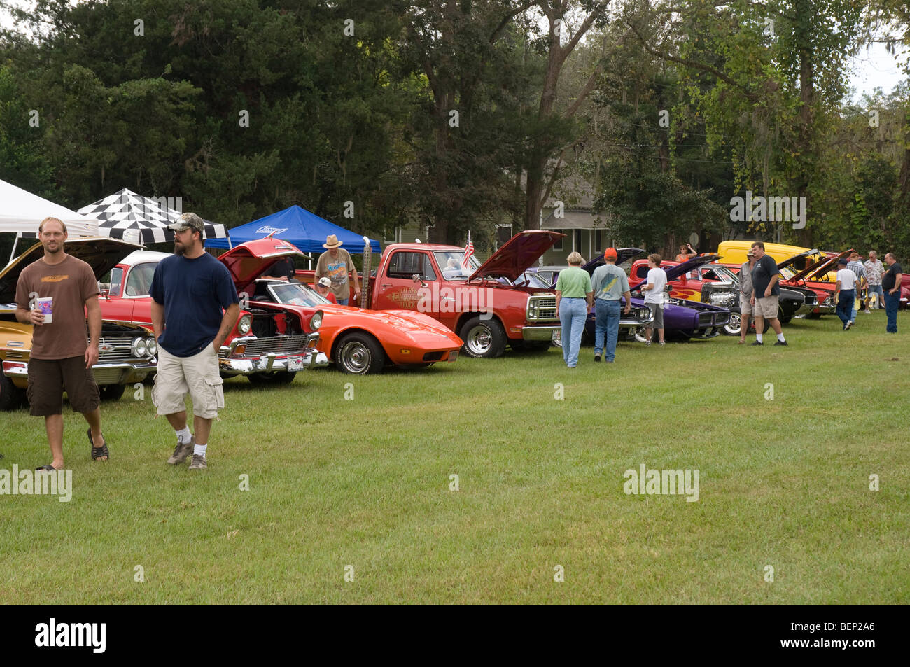 custom car show High Springs Florida Stock Photo Alamy