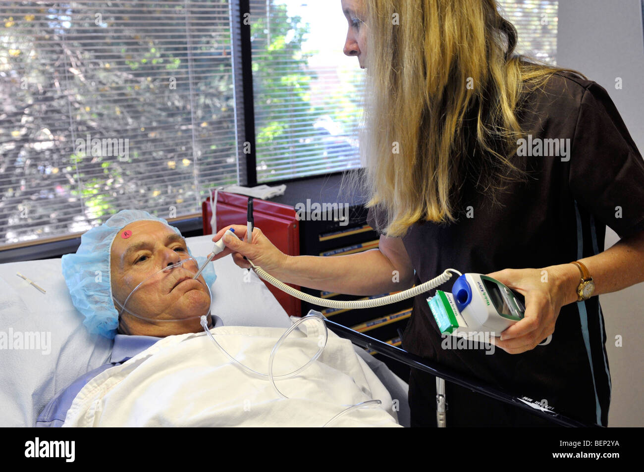 Preparation for Vision correction Cataract eye operation with a Crystalens implant replacement