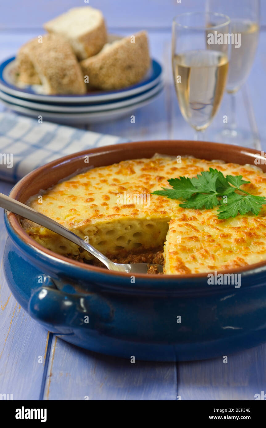 Pastizio Greece Food Stock Photo - Alamy