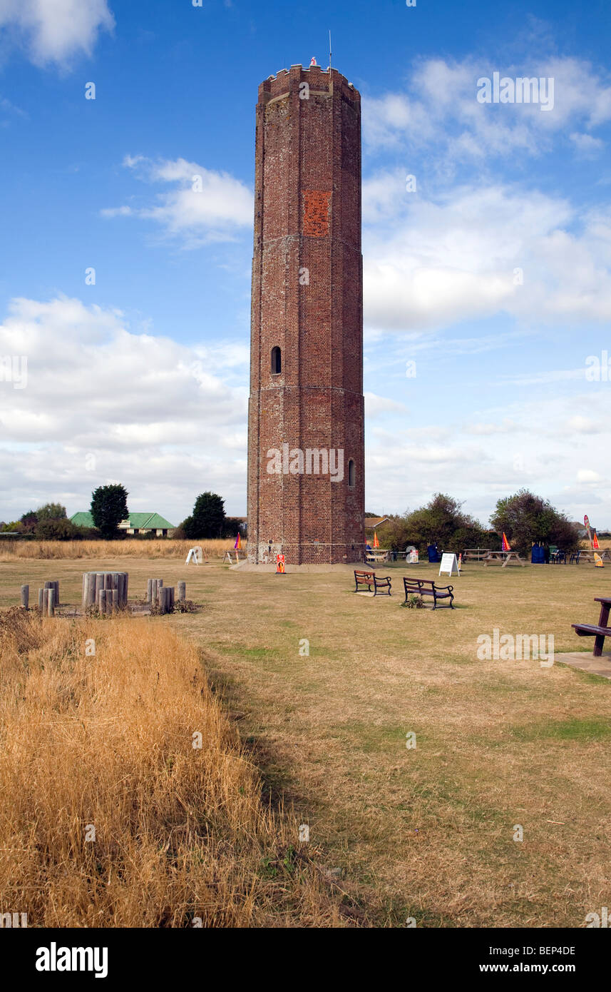 Great Naze, Trinity tower, Walton on the Naze, Essex, England Stock Photo