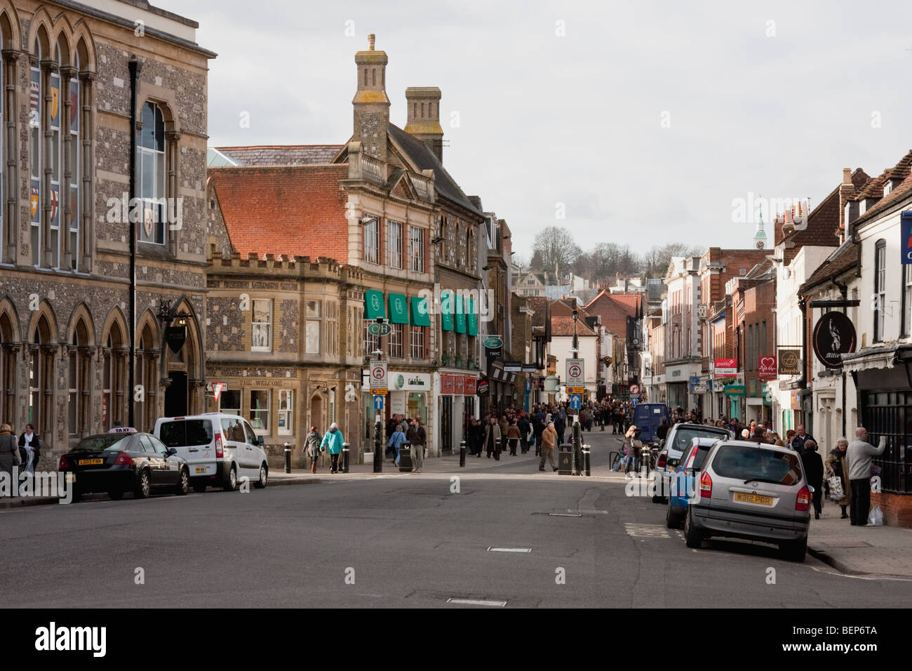 Winchester street views hi-res stock photography and images - Alamy