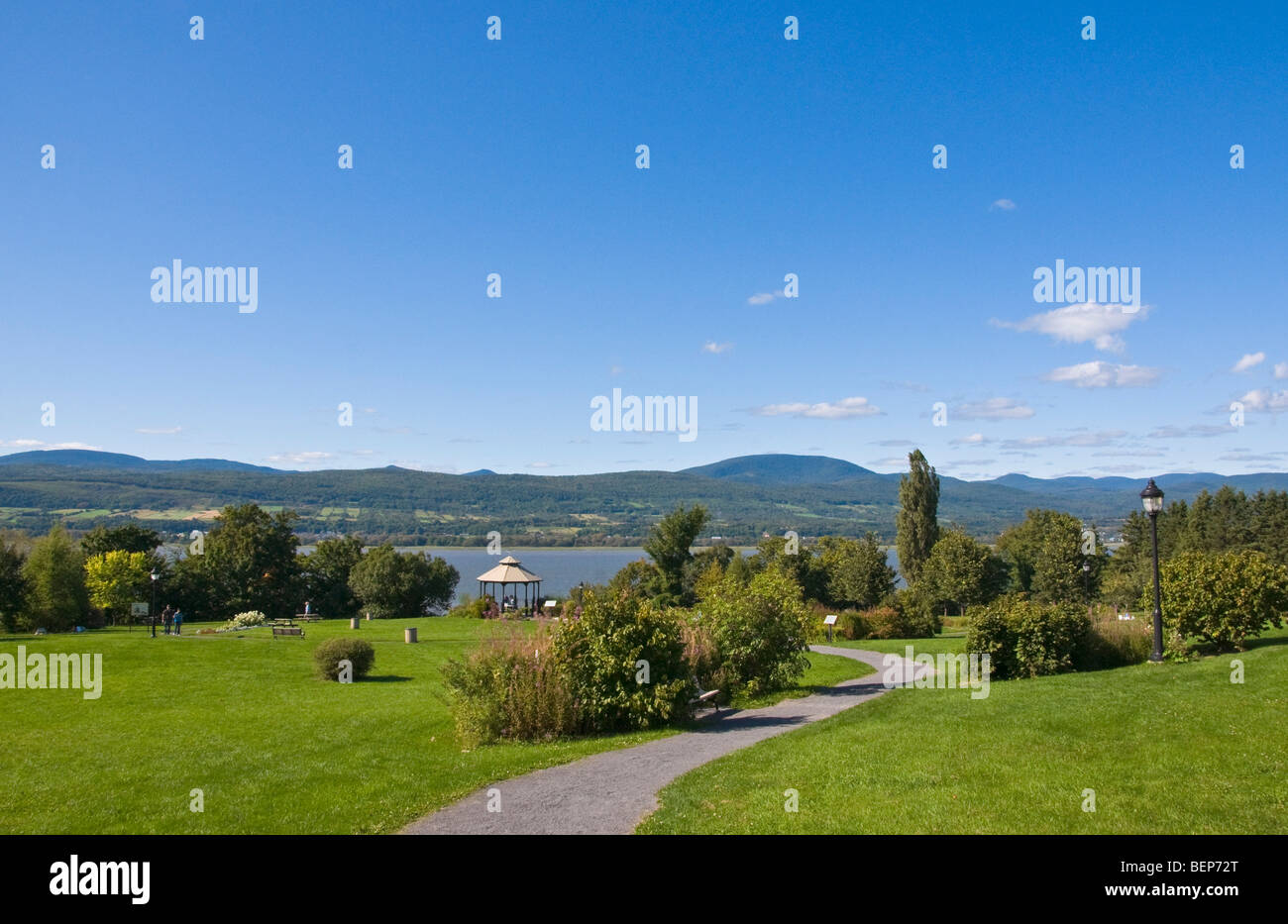 Park Village of Sainte Famille Ile d'orleans Province of Quebec Canada