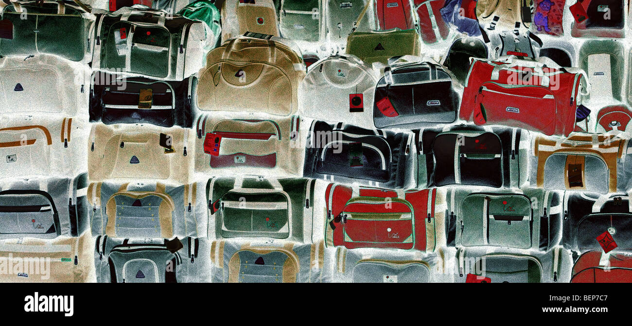 stacked luggage for sale Stock Photo Alamy