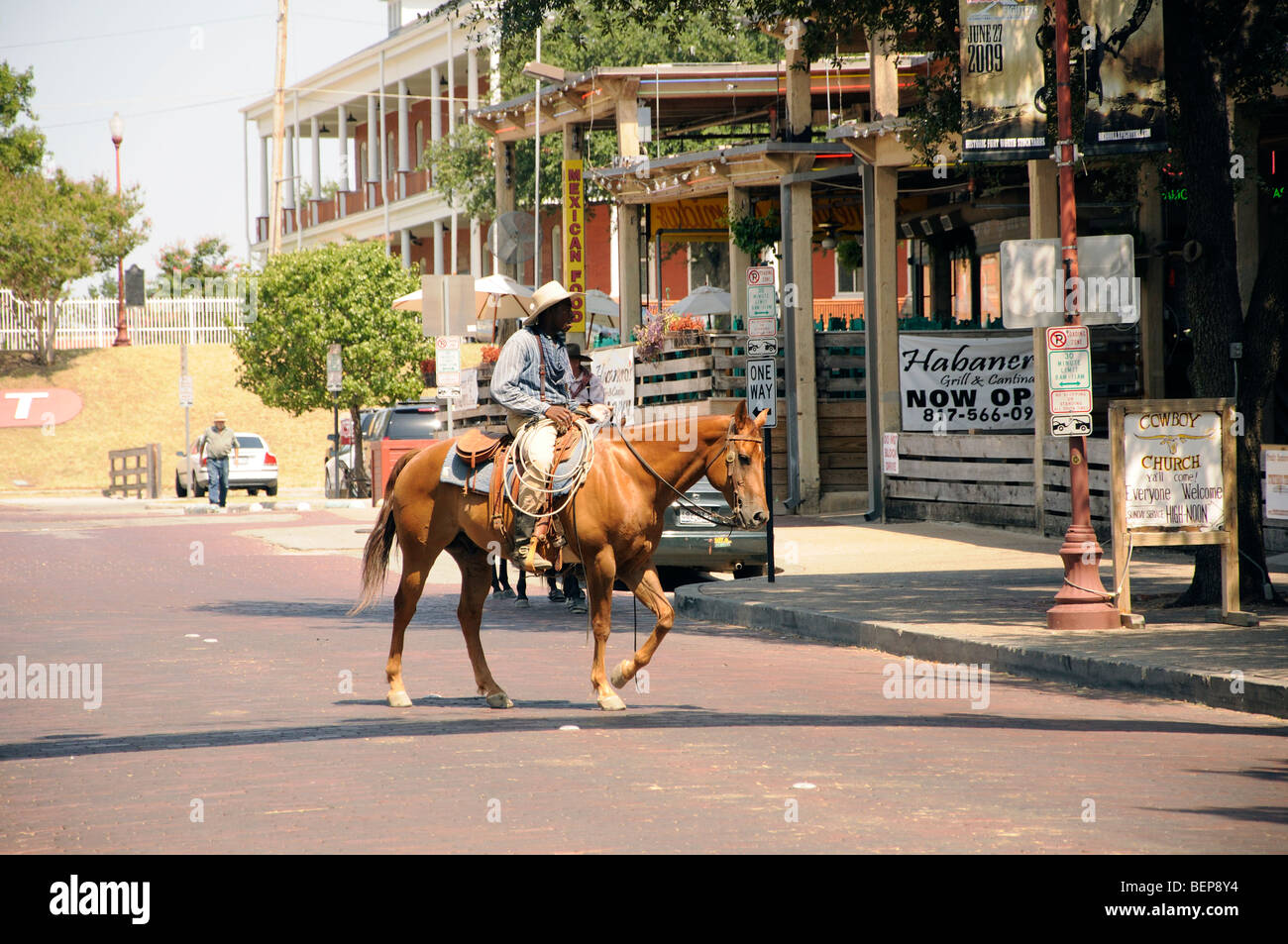 Cowboy At The Stockyards