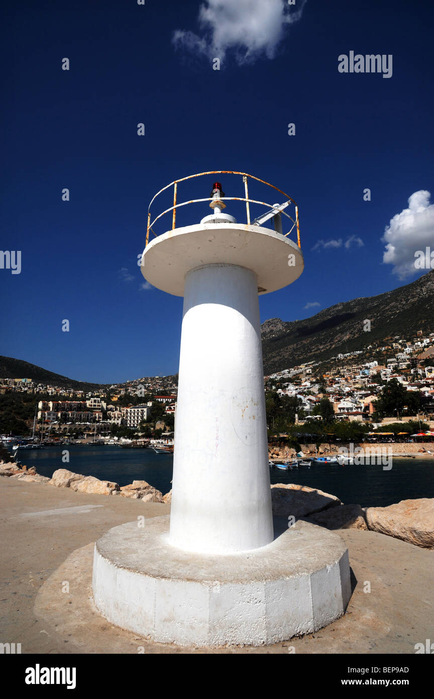 Bay and marina with lighthouse hi-res stock photography and images - Alamy