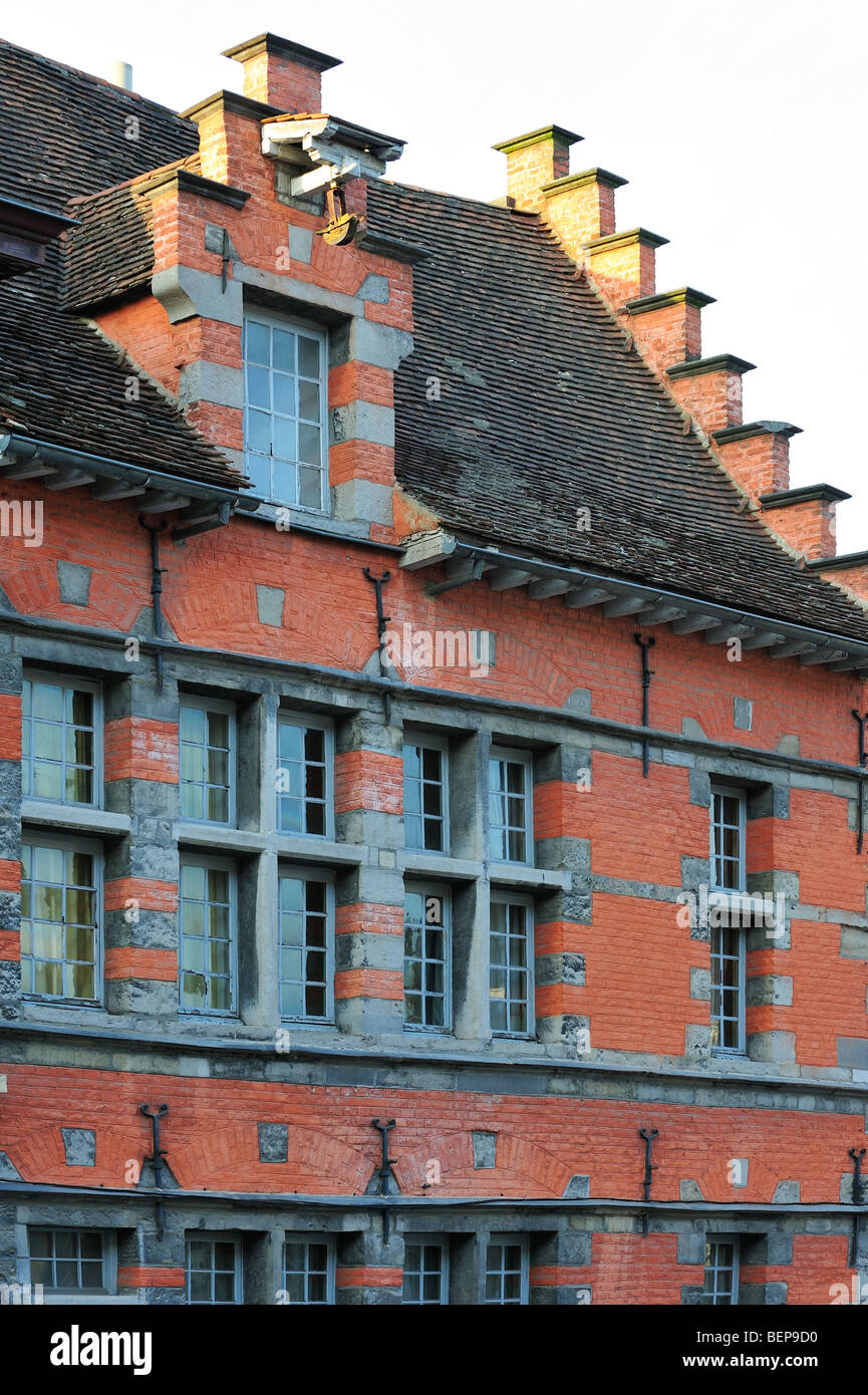 17th century renaissance house in the Rue Madeleine, Tournai, Belgium