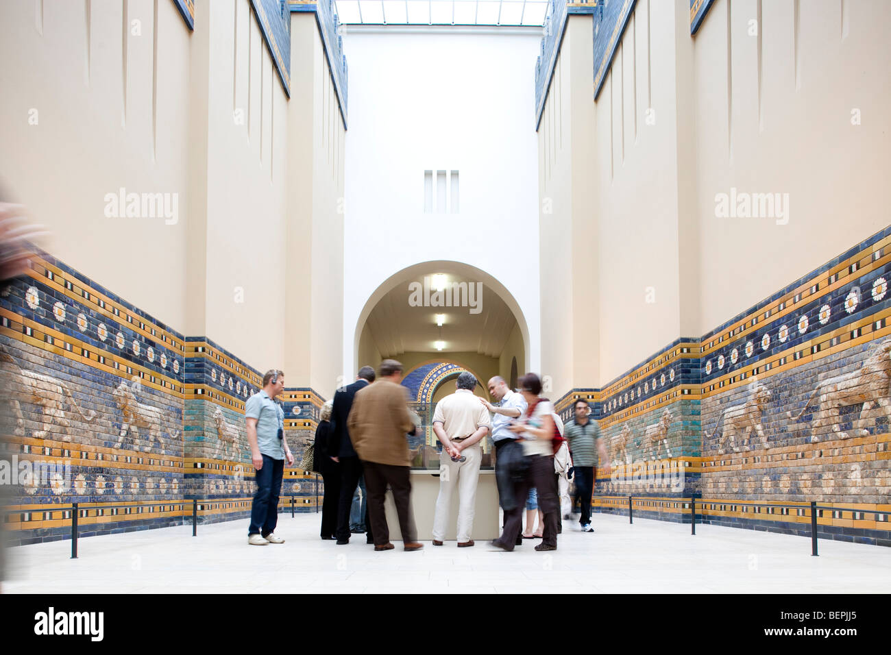 Processional Way of Ishtar Gate, Pergamon Museum, Berlin, Germany Stock Photo