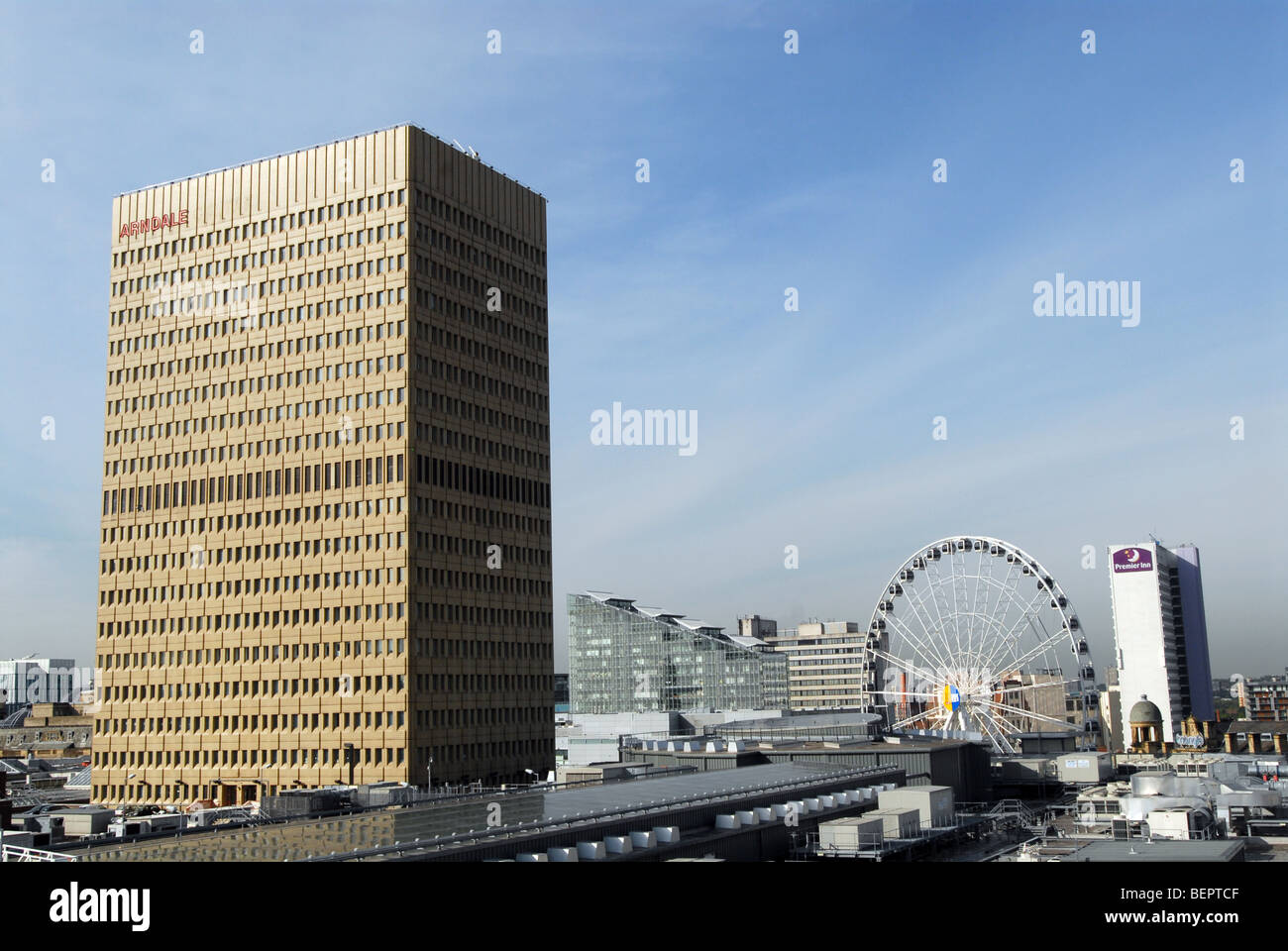 Mancunian Skyline Stock Photo