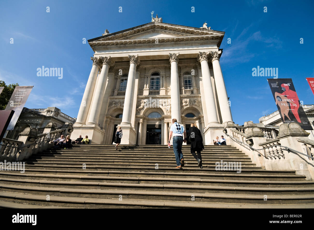 Tate Britain Gallery, Millbank, London Stock Photo
