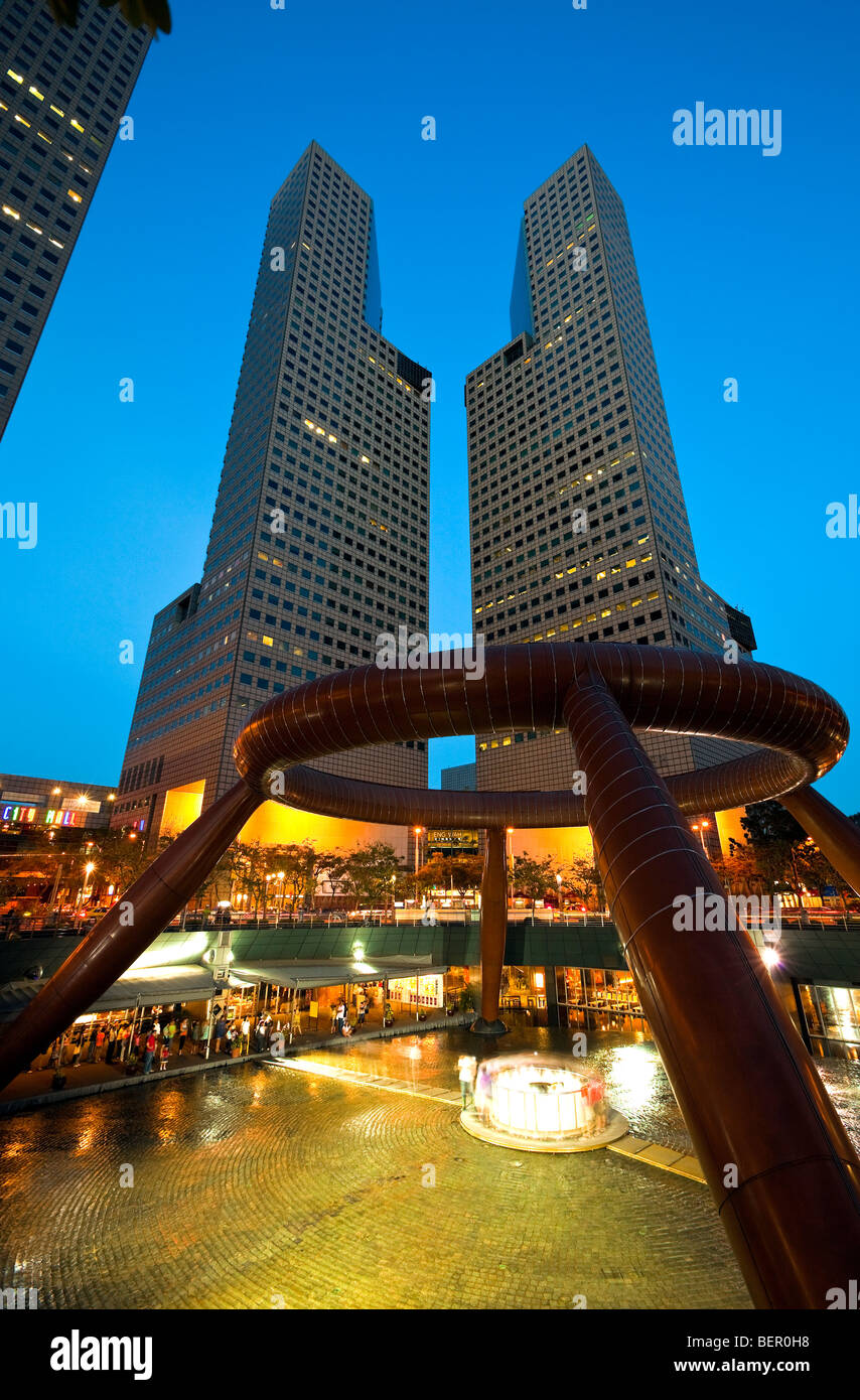 Singapore suntec city shopping center hires stock photography and