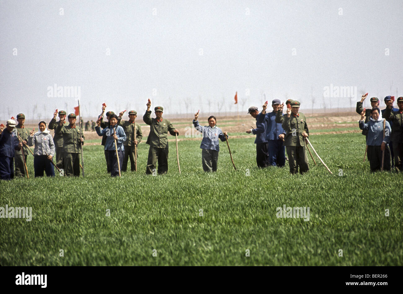Historical image of China during the Cultural Revolution Stock Photo ...