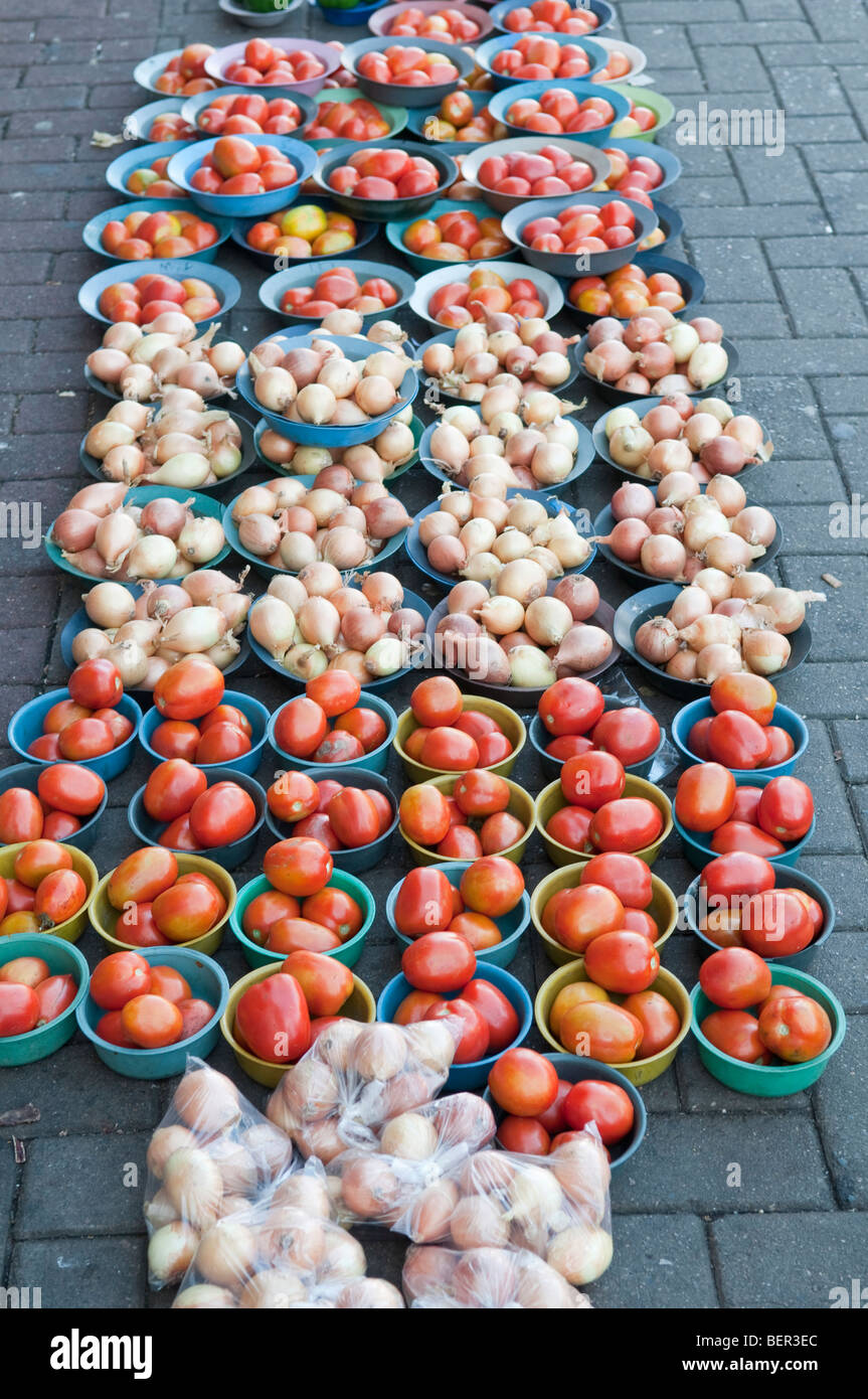Fruit and vegetable market south africa hires stock photography and