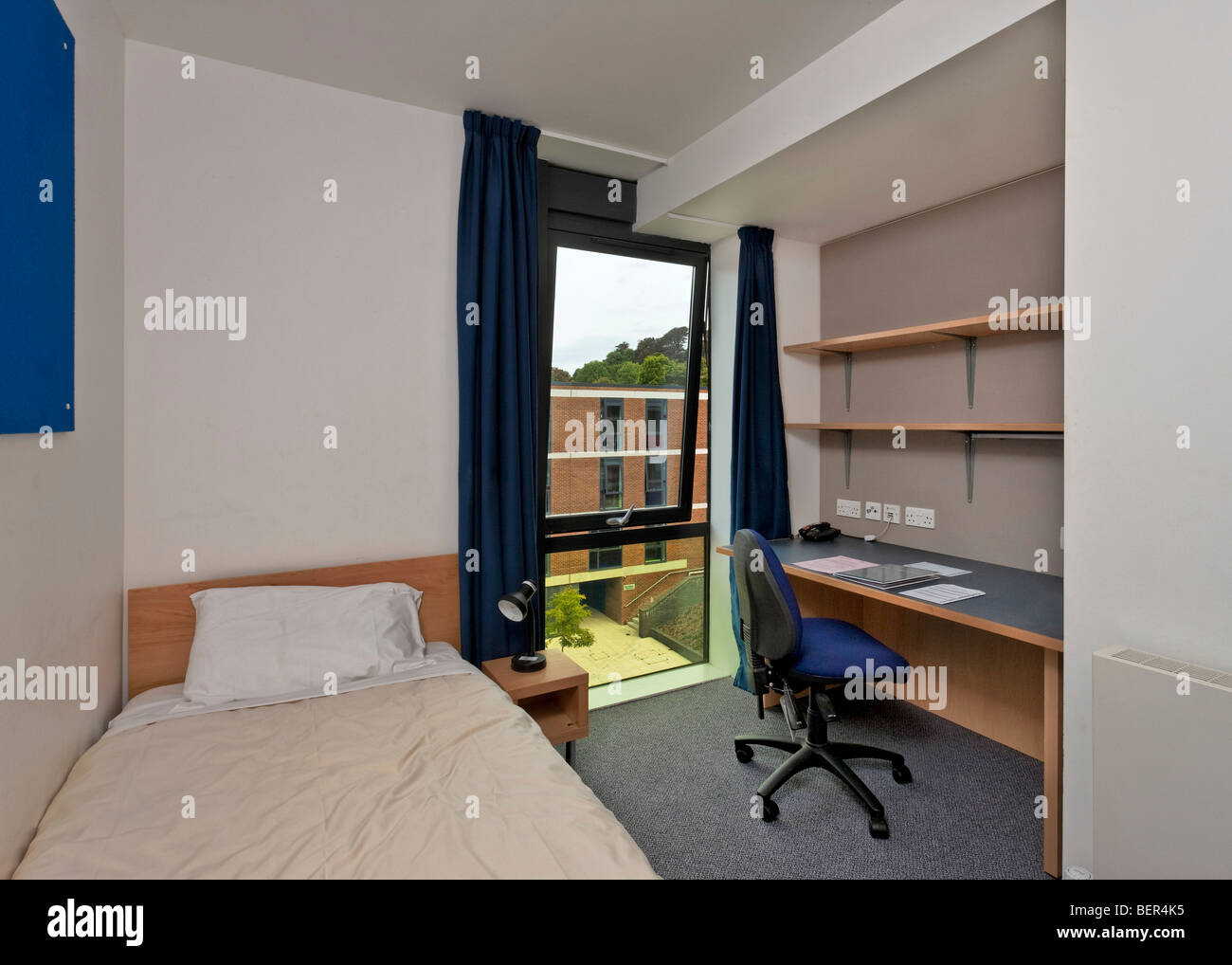 Swanborough student accommodation at the University of Sussex Stock Photo