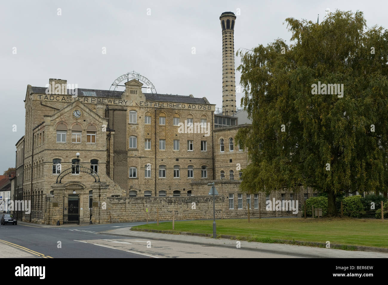 John Smith's Brewery, Tadcaster, North Yorkshire Stock Photo