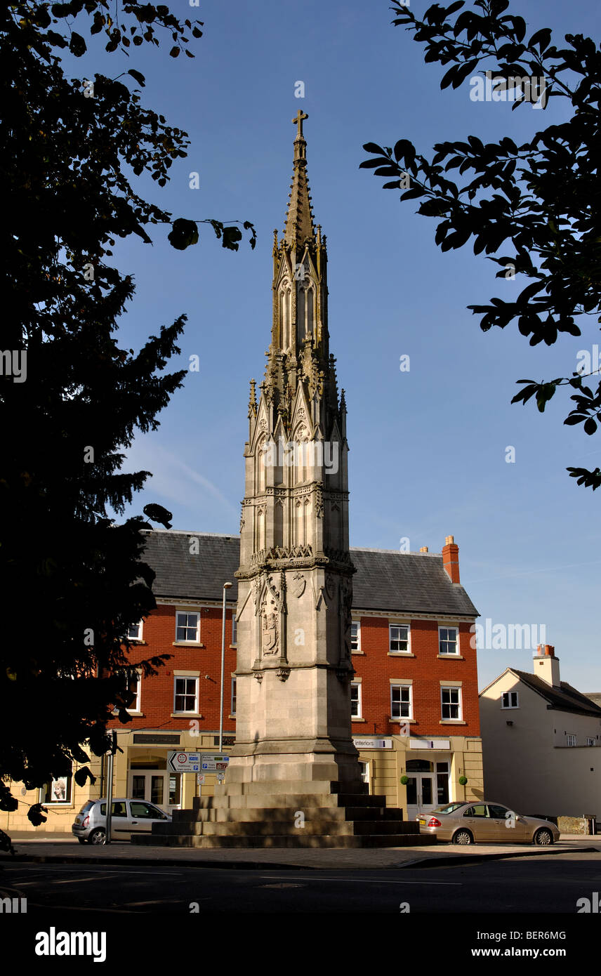 Loudoun Memorial, Ashby de la Zouch, Leicestershire, England, UK Stock