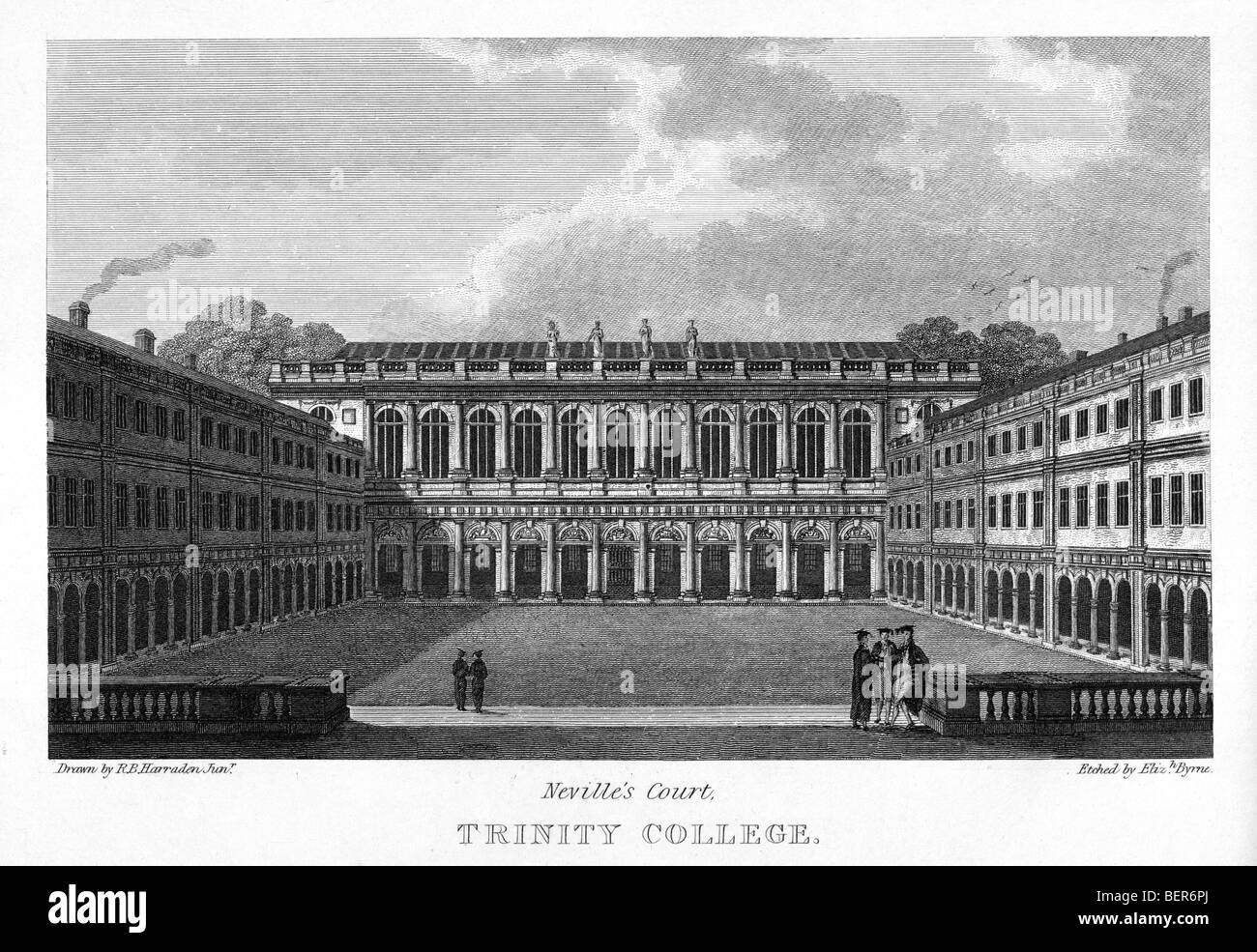 Trinity College, Cambridge, Nevile's Court Stock Photo
