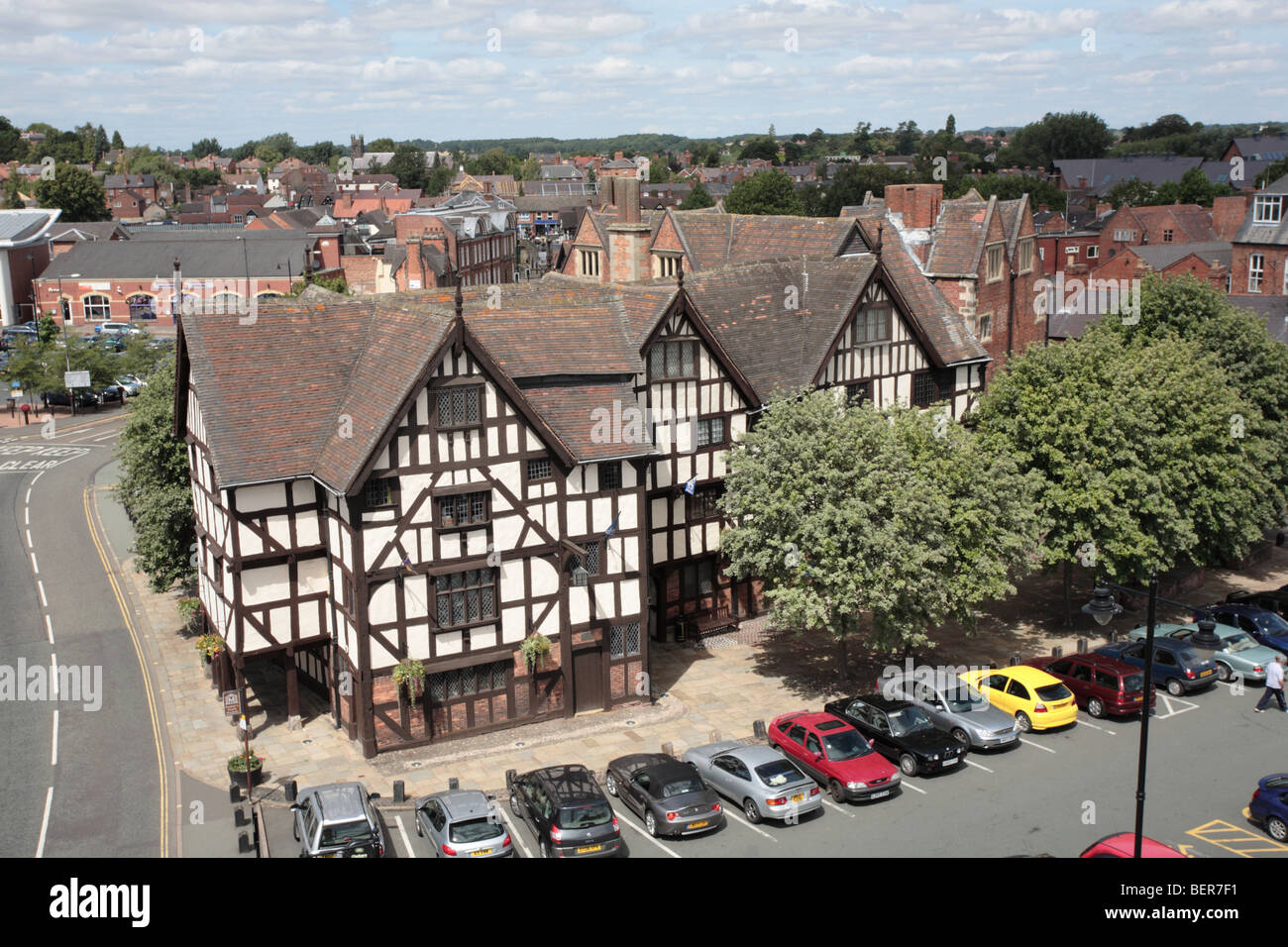 Rowleys House Museum, Shrewsbury Stock Photo
