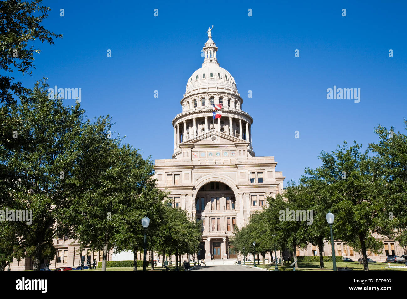 The Texas Capitol building built in 1888, Austin, Texas Stock Photo