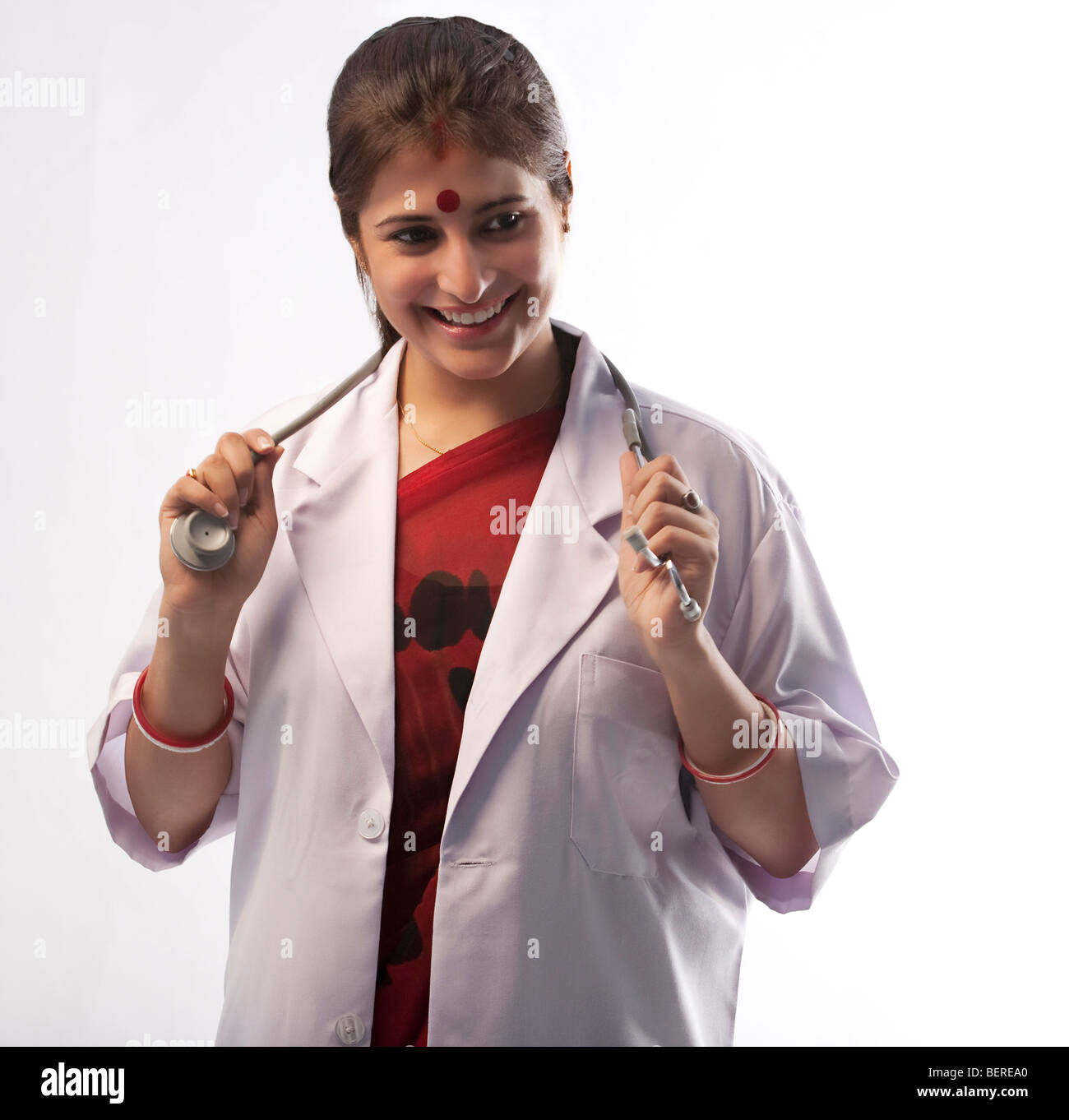 Indian ladies doctor hi-res stock photography and images - Alamy