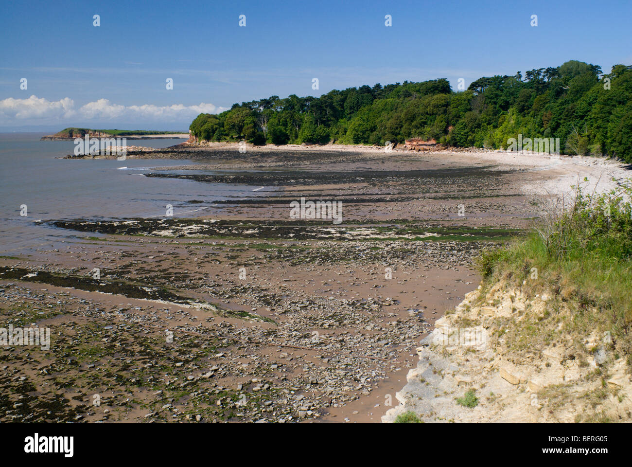 St Marys Well Bay, Vale of South Wales, UK Stock Photo Alamy