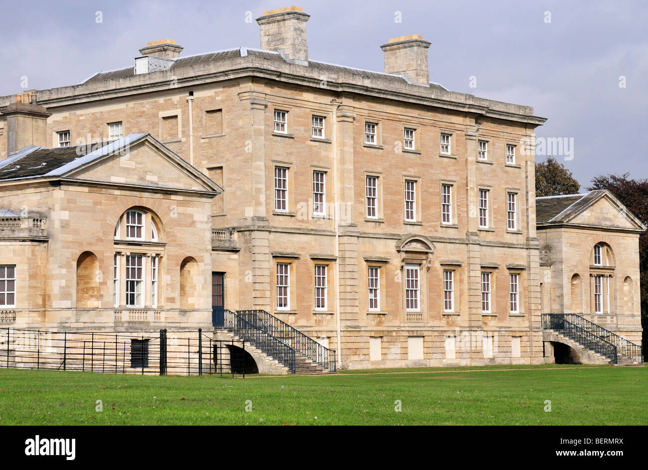 Cusworth Hall, Doncaster, South Yorkshire. A Grade 1 Georgian listed building built in 1740 . Stock Photo