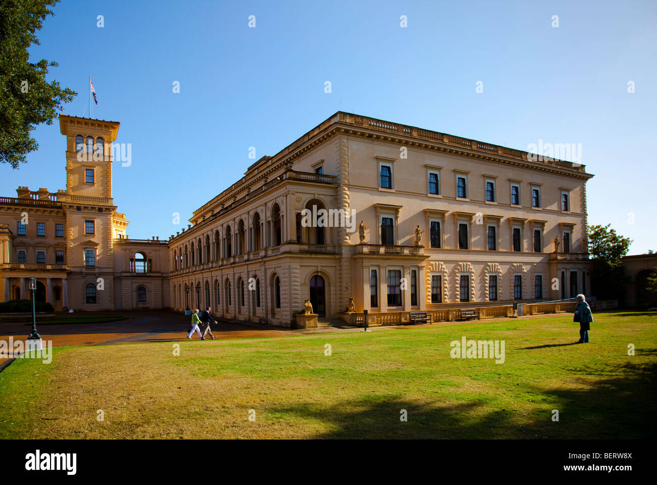 Osborne House, a favourite residence of Queen Victoria Stock Photo Alamy