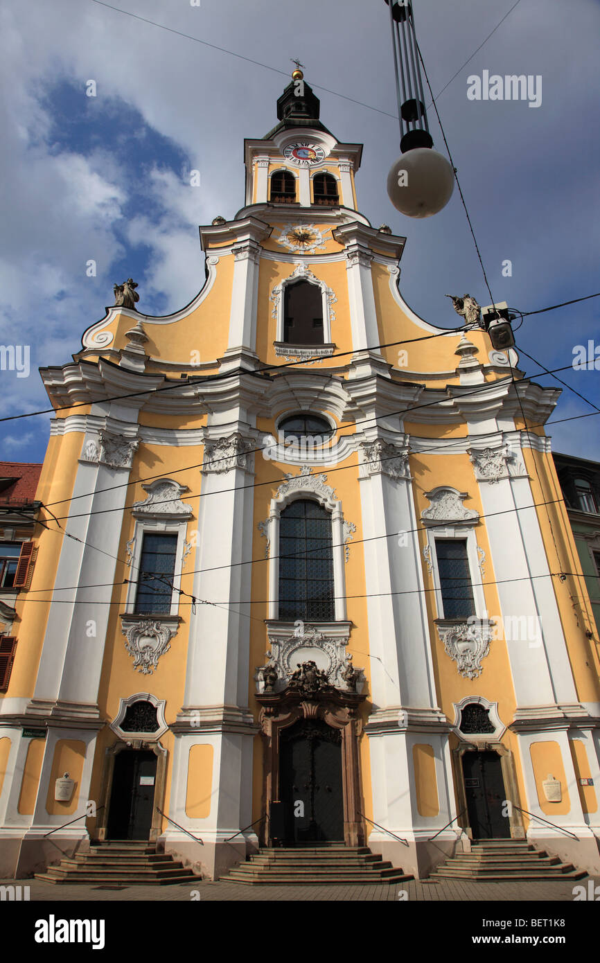 Austria, Graz, Garrisonskirche Church Stock Photo - Alamy