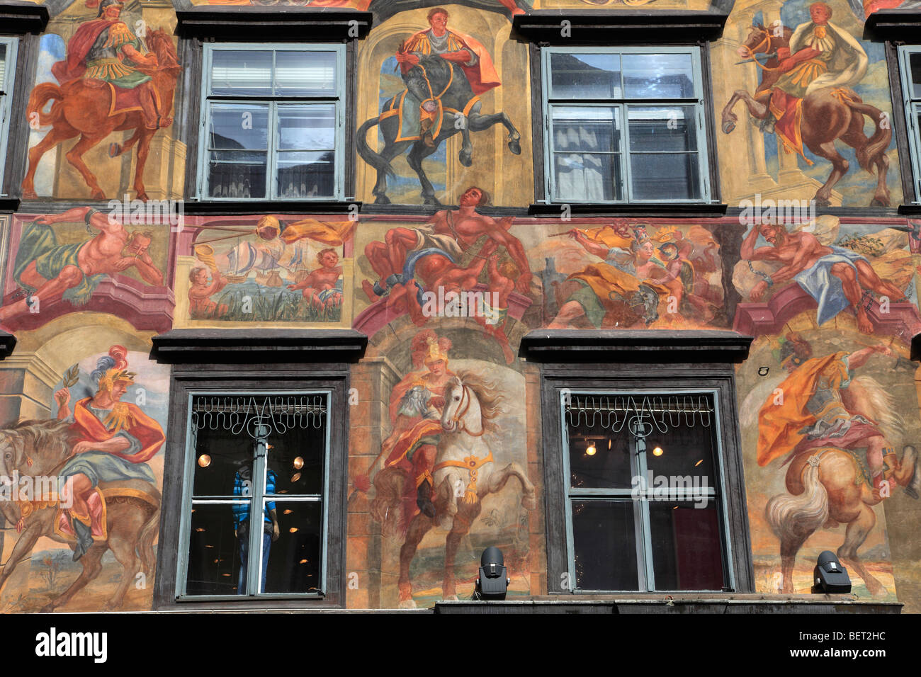 Gemalte Haus Stock Photos Gemalte Haus Stock Images Alamy