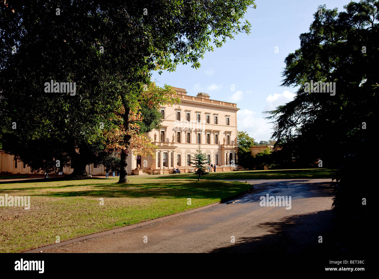 Osborne House, the favourite residence of Queen Victoria and where she